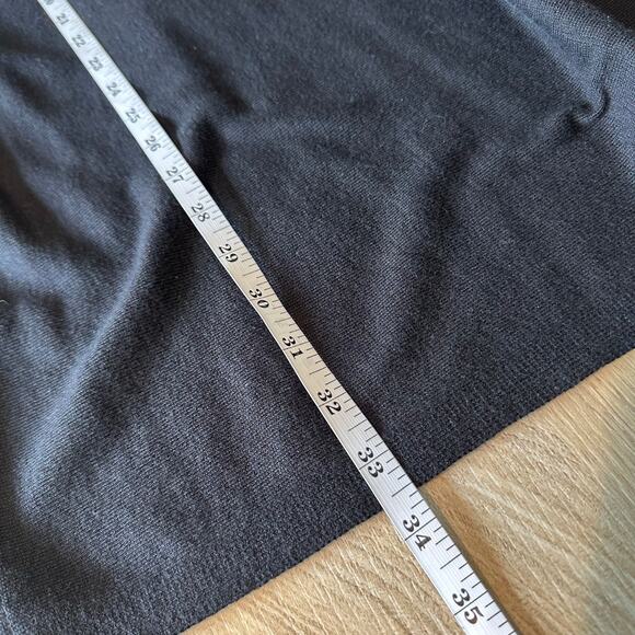 Peruvian Connection Rebelle Pima Cotton Modal Knit Tunic Sweater Top Black M - Picture 8 of 8